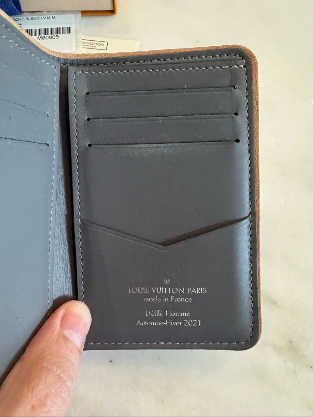 Louis Vuitton Silver Mirror Monogram Pocket Organizer - Virgil Abloh
